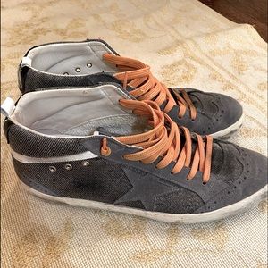 Golden Goose Mid Star running shoes